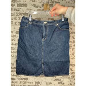 Lands end | women denim skirt